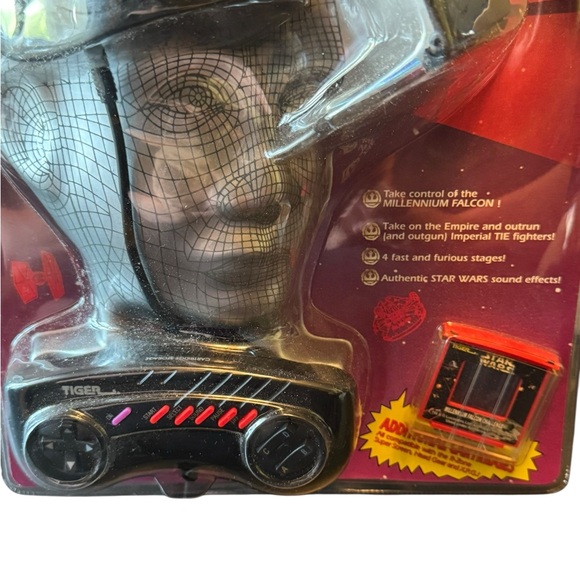 Star Wars Millennium Falcon Challenge Headgear Vintage Virtual Reality Game - Picture 3 of 8